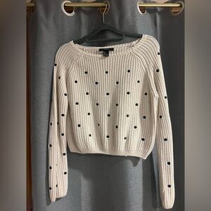 F21 Cropped long sleeve size small